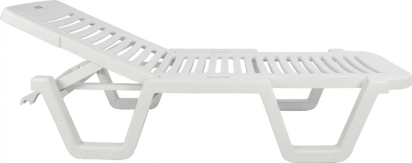 Shezlong plazhi plastik, relaks, 70x190x36cm
