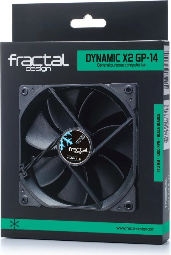 Ventilator kase Fractal Design Dynamic X2 GP-14, 140mm, i zi