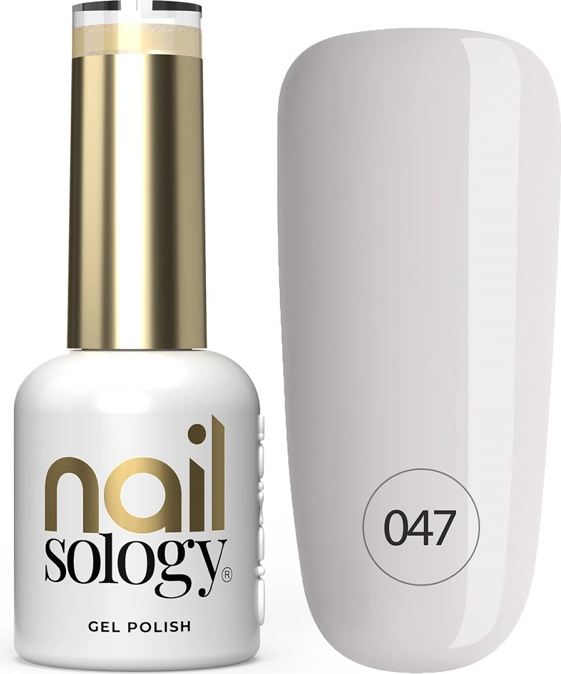 Llak për thonj për femra Clavier Nailsology Hybrid 047 Shy Grey, 8ml