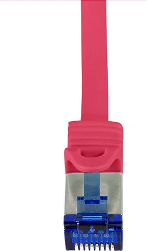 Kabllo rrjeti Ethernet LogiLink Ultraflex Cat6A S/FTP 7.5 m, e kuqe