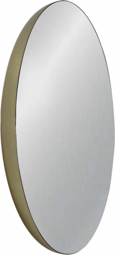 Pasqyrë CLARO, ngjyrë bronzi antike, 76x76x8cm