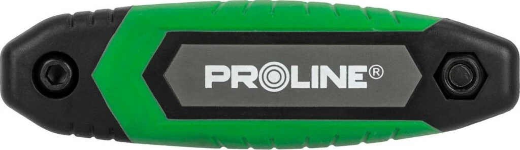 Garniturë çelësa Torx palosës Proline 48362 T9-T40, e zezë/gjelbër (8 copë)