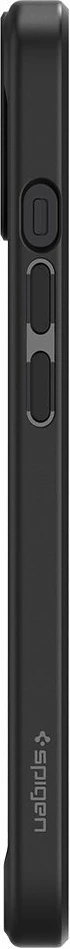 Mbështjellës celulari, Spigen Ultra Hybrid për iPhone 13, TPU + polikarbonat, standard MIL-STD 810G, i hollë, Matte Black