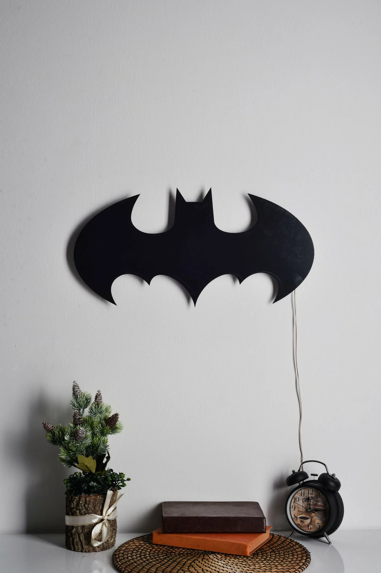 Dritë dekorative LED, Batman, ngjyrë kaltër