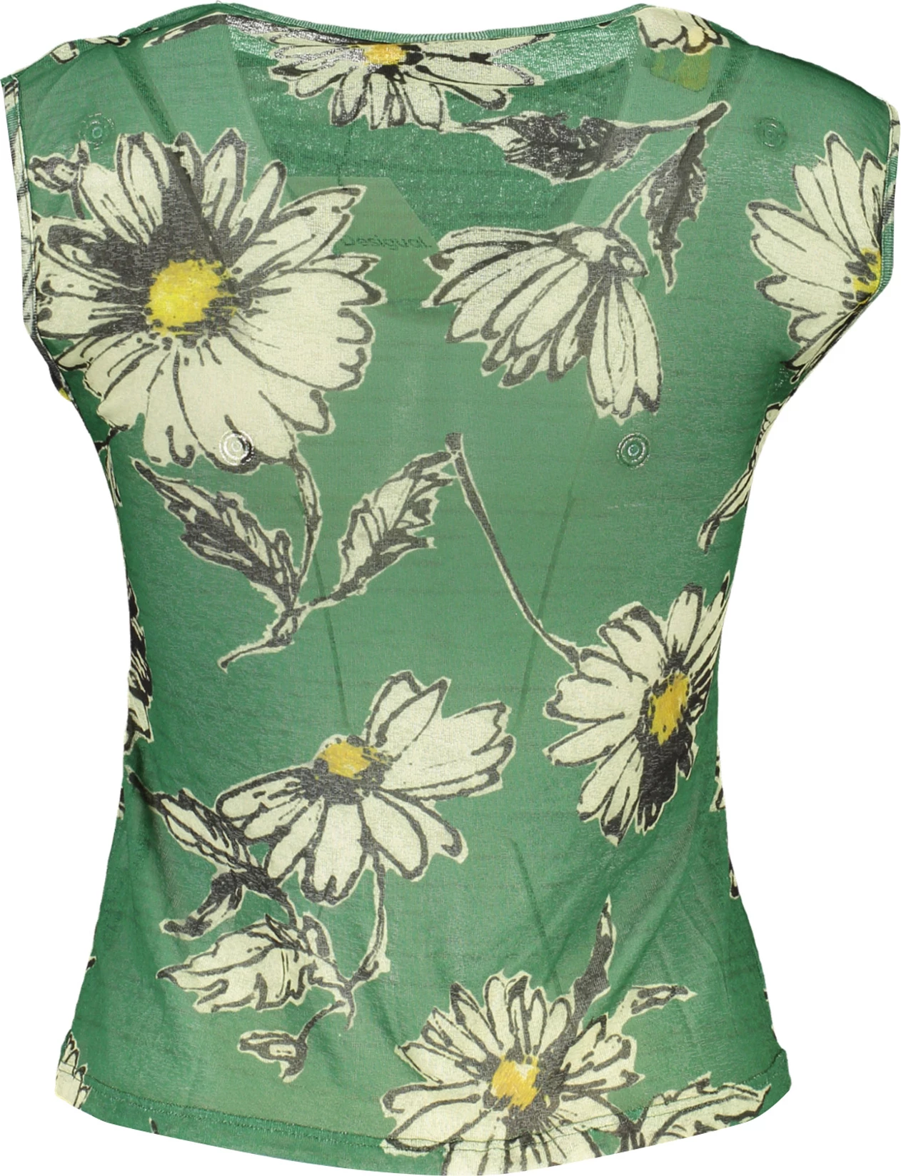 Maicë pa mëngë DESIGUAL, femra, e gjelbër