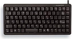 Tastierë Cherry G84-4100 mini, me kabllo, USB, QWERTY, e zezë