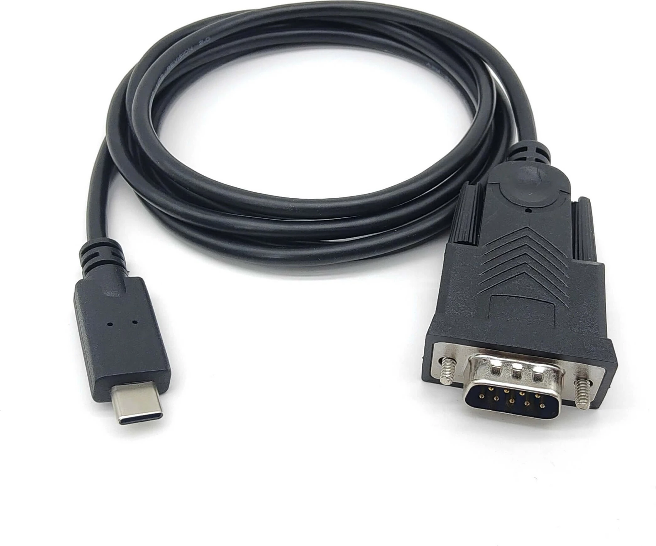 Kabëll USB-C në Serial DB9 Equip 1.5m, i zi