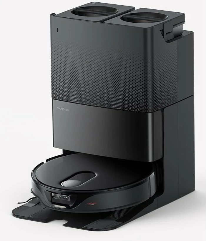 Robot pastrues Roborock Qrevo Slim me dok multifunksional, i zi