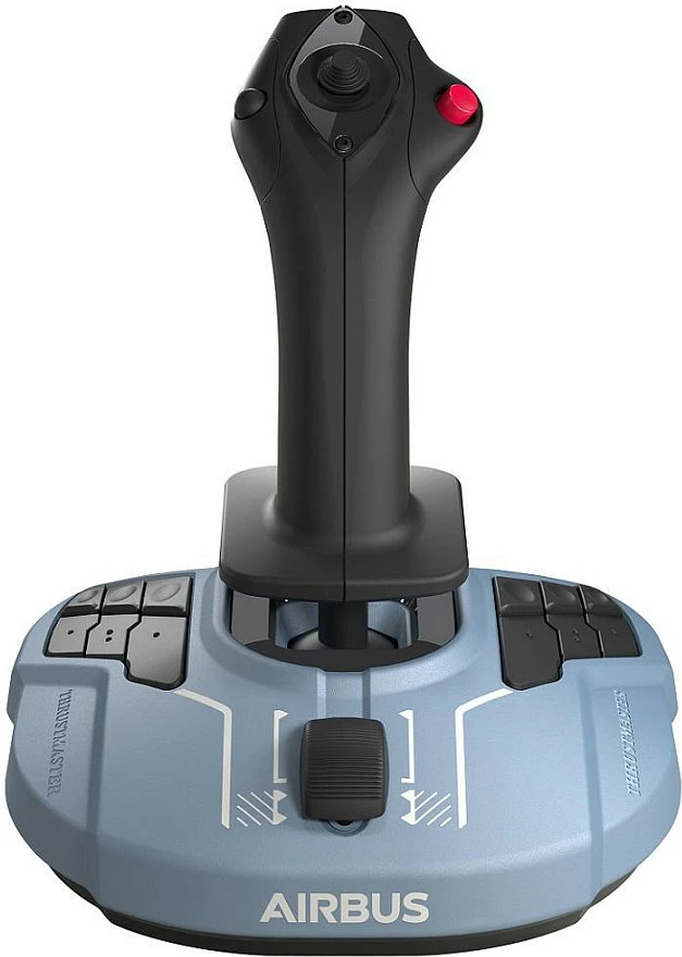 Joystick Thrustmaster TCA Sidestick AIRBUS Edition, PC, 17 butona, USB, zi/blu