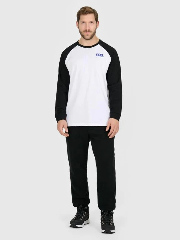 Maicë me mëngë të gjata oversize për meshkuj 4F [Madhësia: XL]