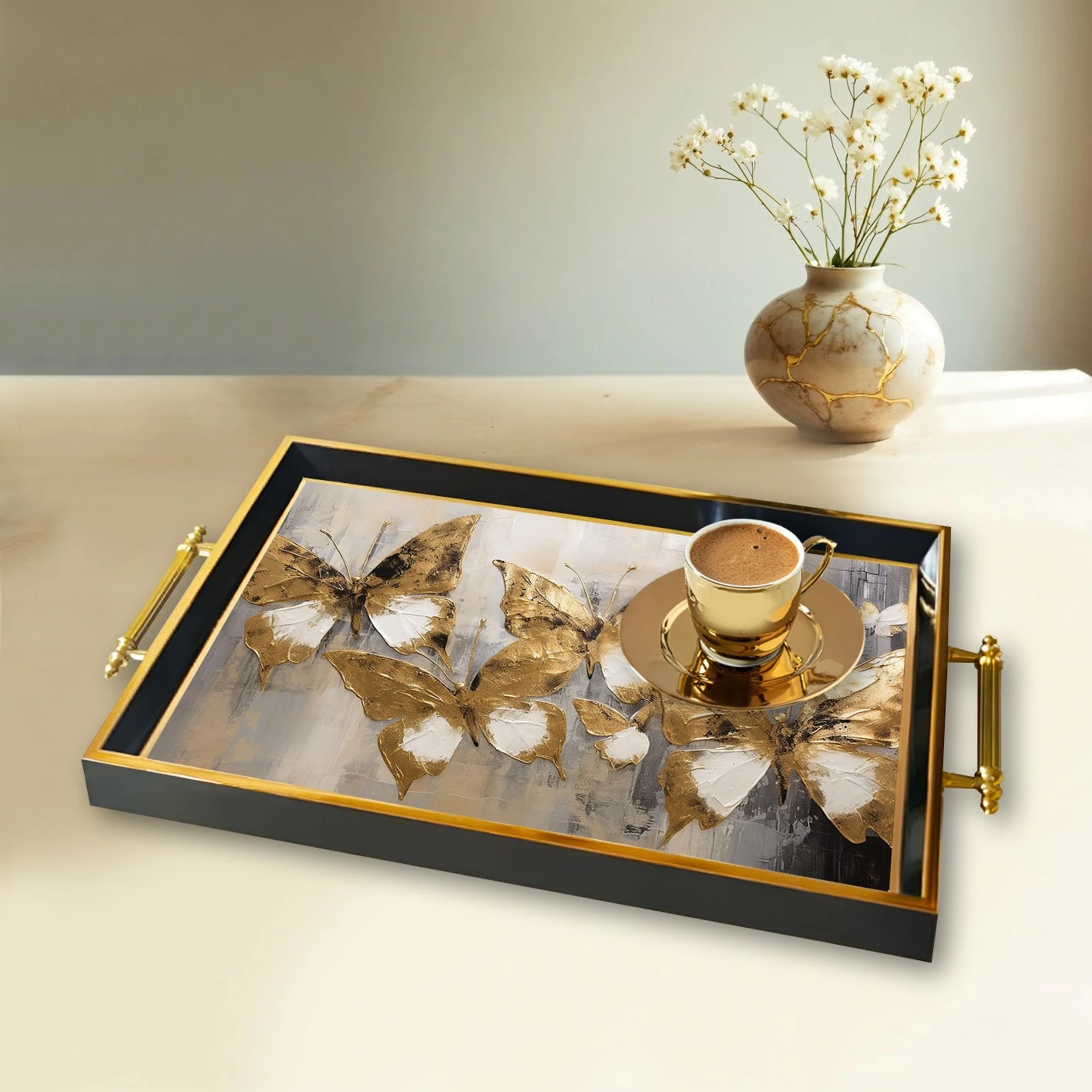 Tabaka qelqi Aberto Design, shumëngjyrëshe, TPA9892