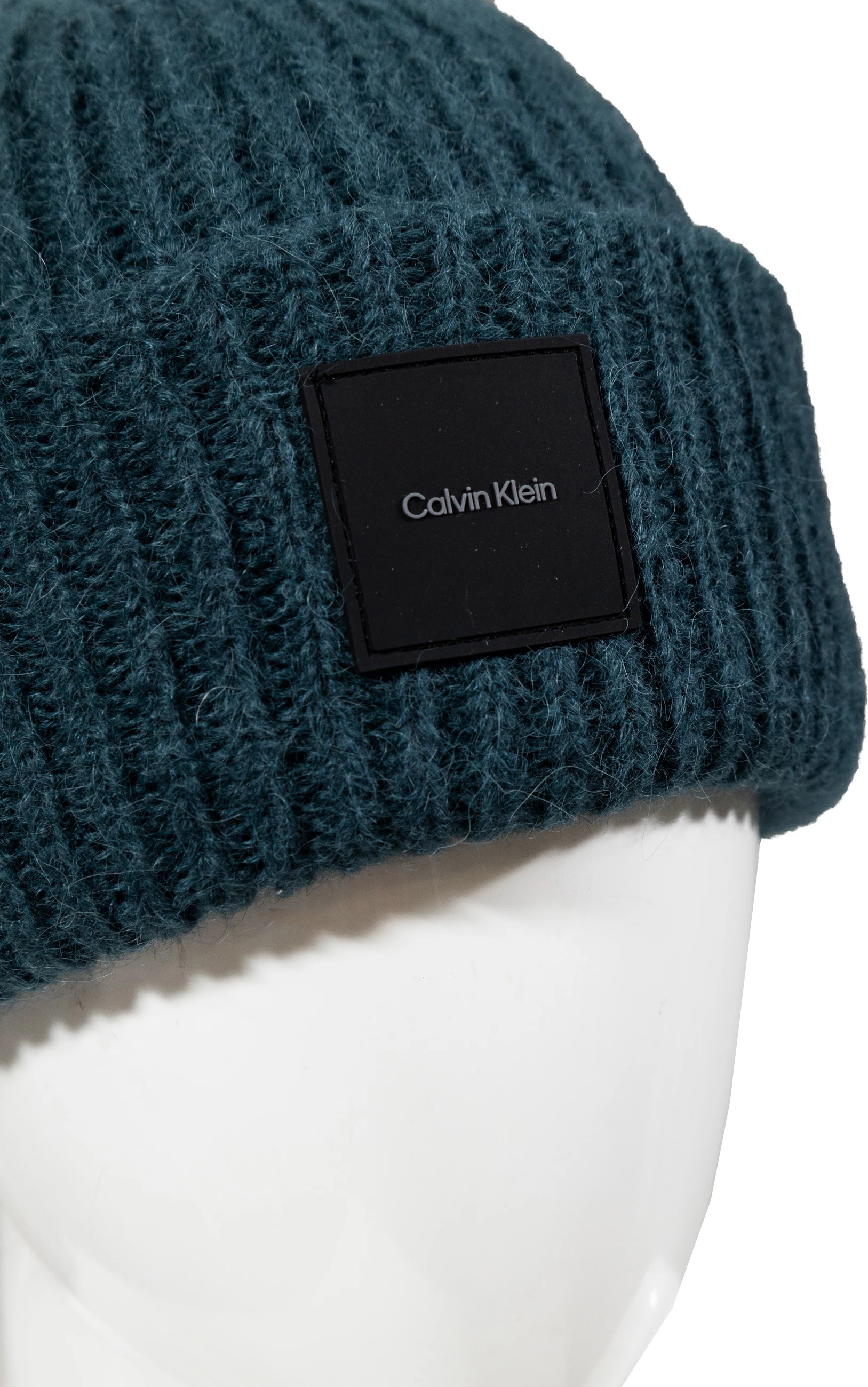 Kapelë dimri për meshkuj Calvin Klein XL Beanie K50K512357, e gjelbër e errët