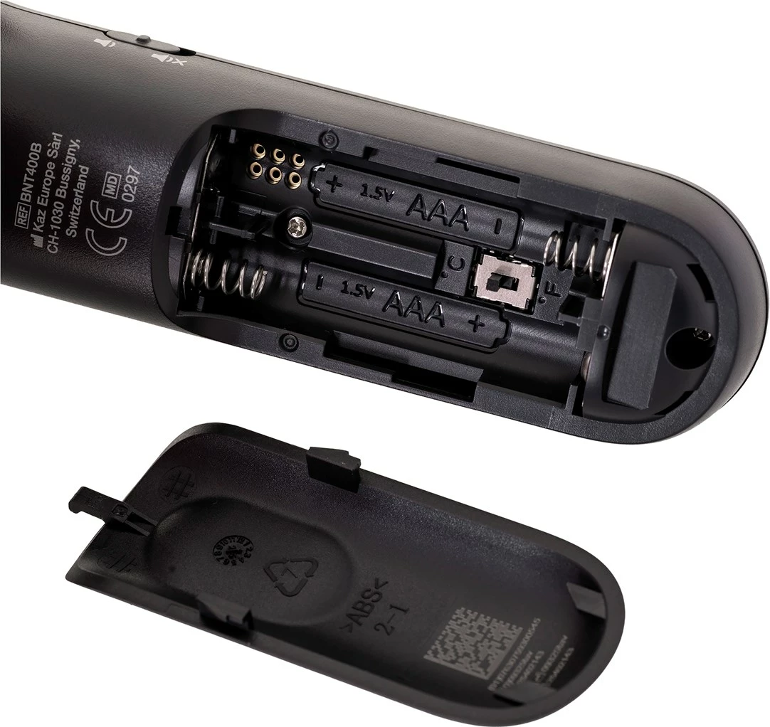 Termometër pa kontakt Braun BNT400B, për ballë, LCD, i zi