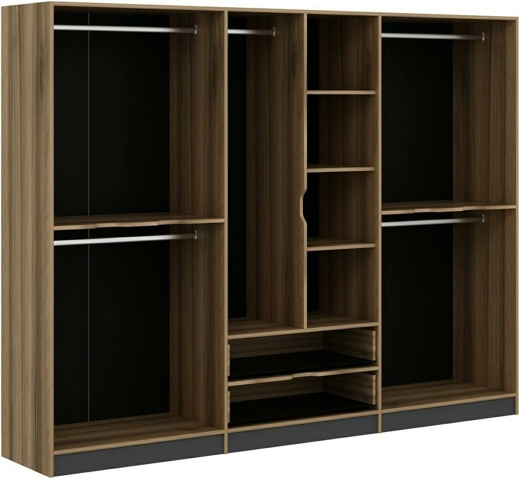 Dollap Hanah Home Elina, dore, 277x208x52cm