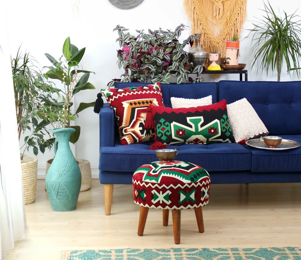 Puf Atelier del Sofa, Melik v3, shumëngjyrësh