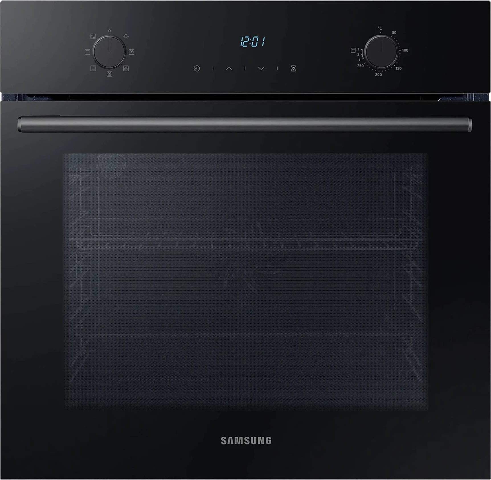 Furrë elektrike Samsung NV68A1140BK/OL 68 L, klasa A, pastrim katalitik, ekran LED, e zezë