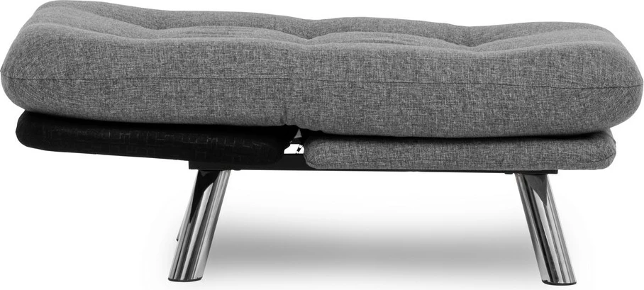 Krevat-karrige një vendësh Atelier del Sofa, Misa Small Solo, gri e çelët