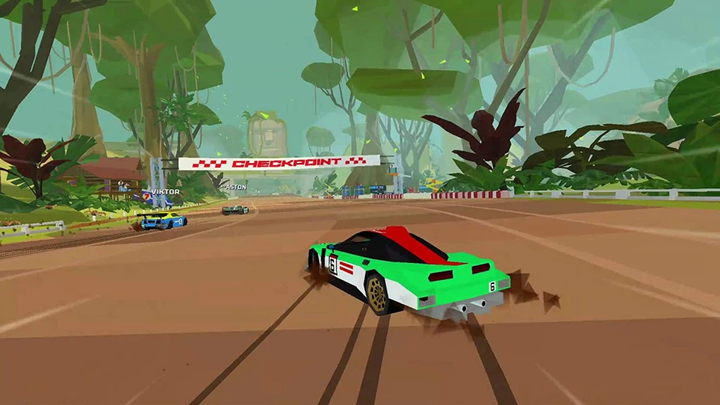 Lojë Nintendo Switch Curve Digital Hotshot Racing CIAB, kod shkarkimi, Big Boss Bundle Content Pack