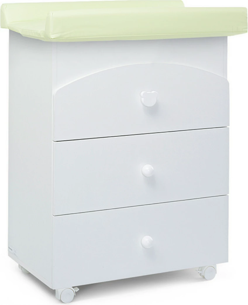 Komodë Nora white bathroom chest of drawers