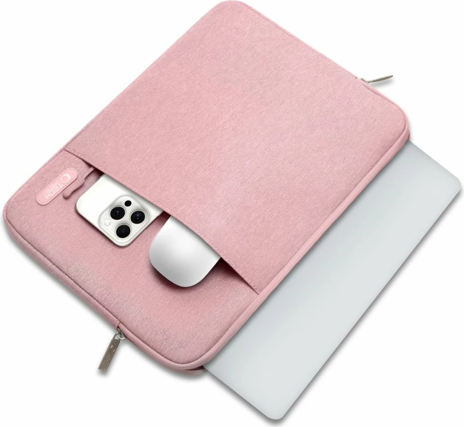 Mbështjellës laptopi Tech-Protect Sleeve, 13-14 inç, Rozë