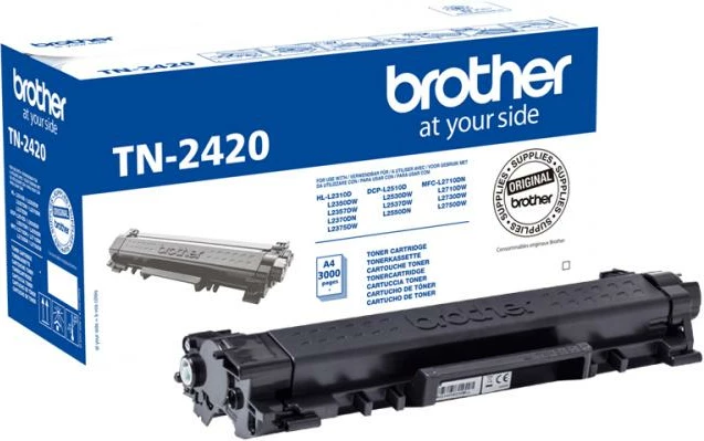 Toner, Brother TN-2420, laser origjinal, rendiment deri 3000 faqe, e zezë