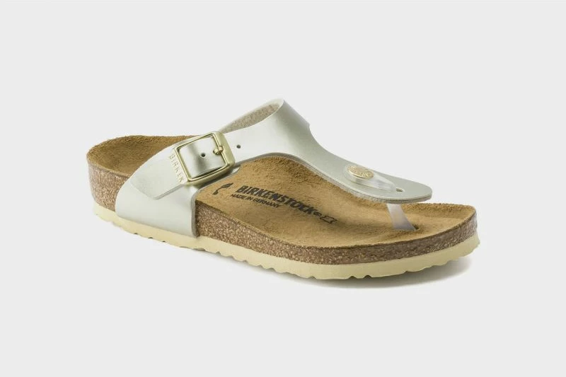 Këpucë Birkenstock për fëmijë, të verdha