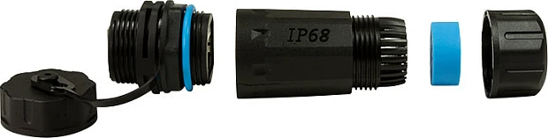 Adapter industrial RJ45 LogiLink Cat.6A, 2xRJ45, i zi