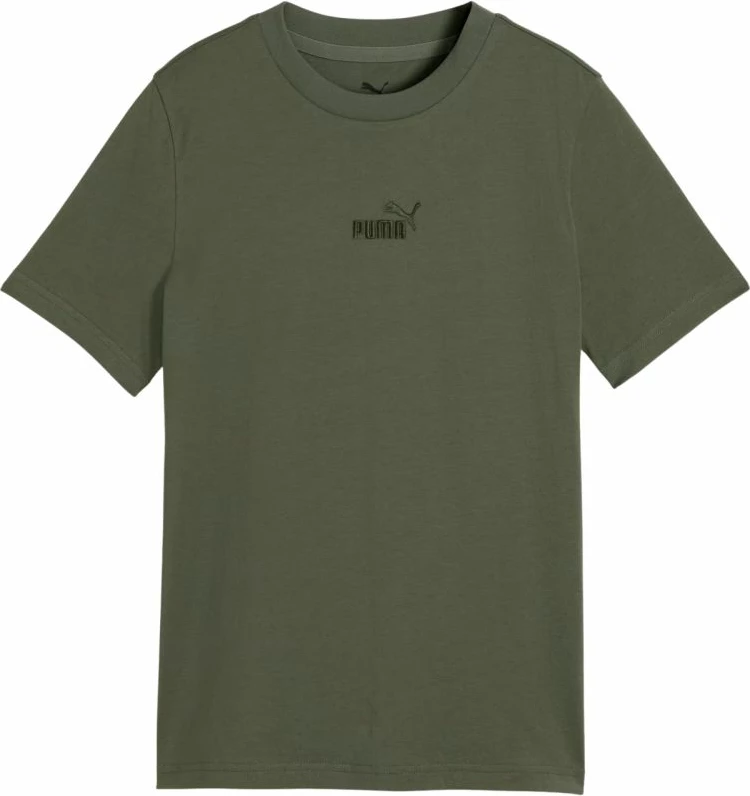 Maicë për fëmijë Puma ESS Small No. 1 Logo Centered Tee 692975-86, khaki [Madhësia: 152 cm]