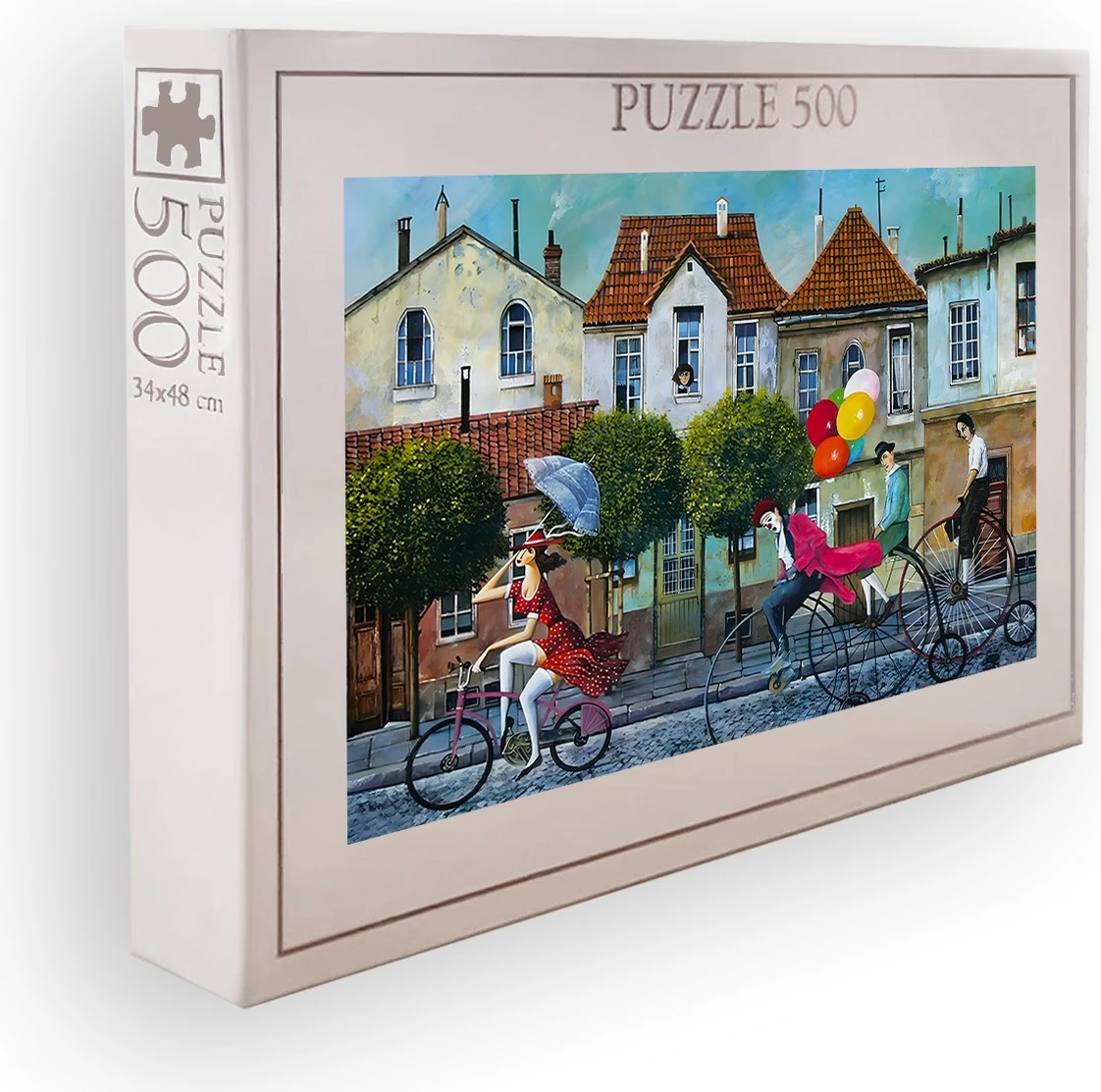 Puzzle 500 copë, shumëngjyrësh, Evila Originals, PZL_043_500