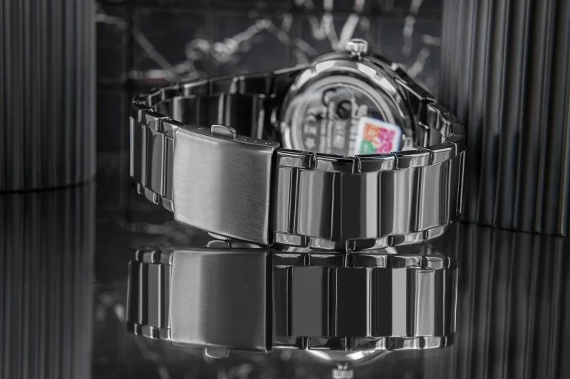 Orë dore për meshkuj Skmei, e zezë