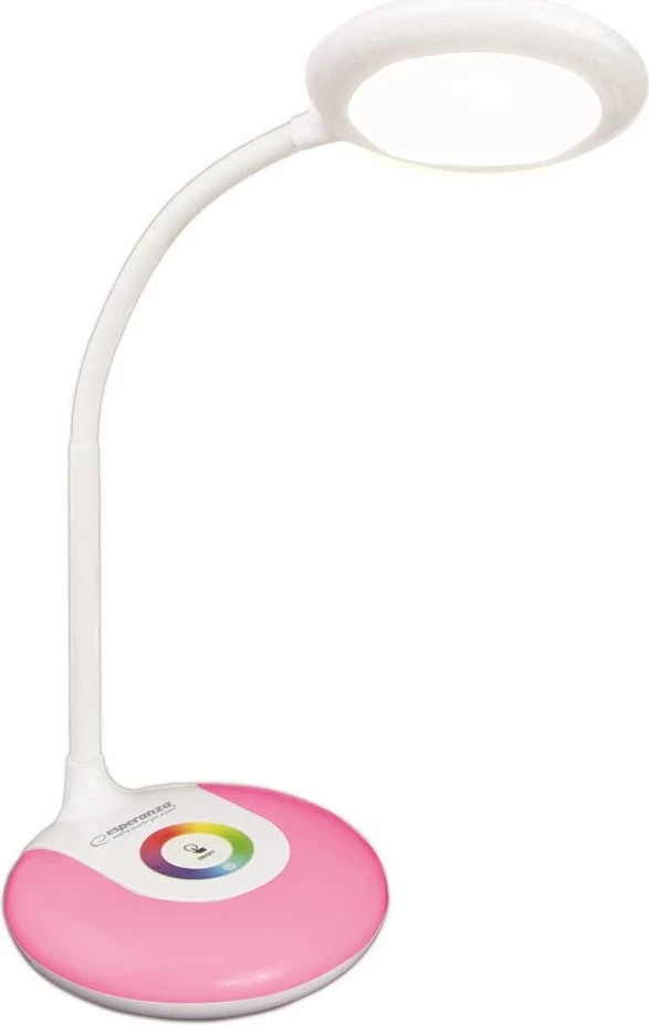 Llambë tavoline Esperanza ELD117 RGB, 256 ngjyra, Bardhë