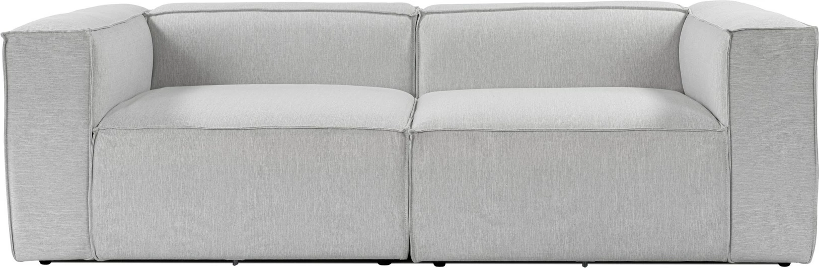 Divan dy-vendësh Atelier del Sofa, Fora, ngjyrë gri e çelët