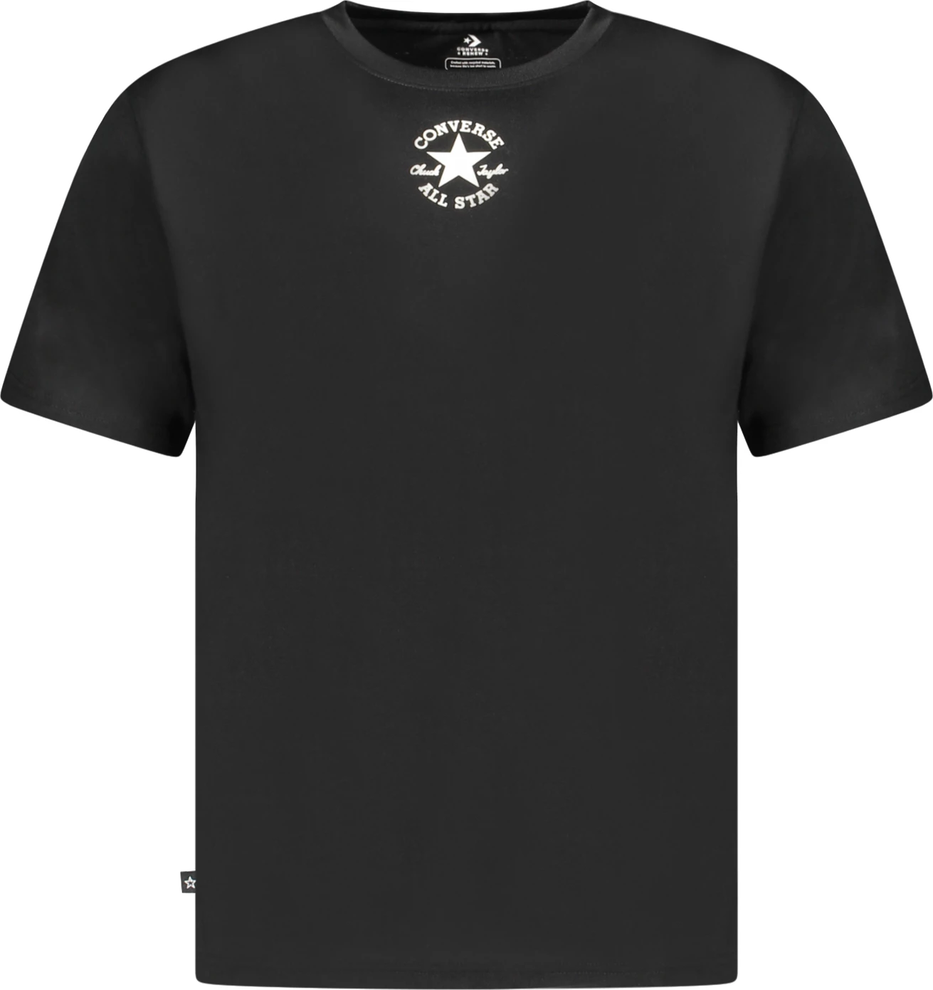 Maicë për djem Converse, e zezë