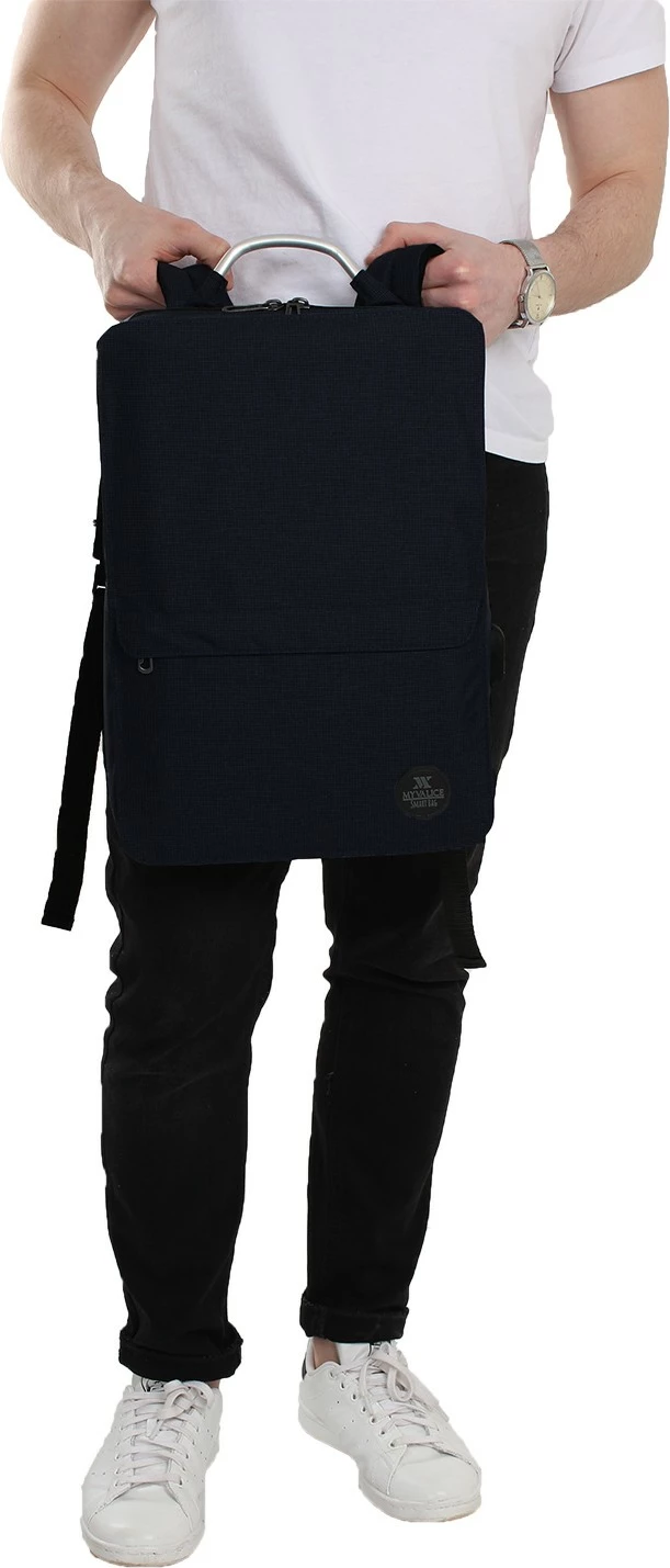Çantë shpine për laptop Zoozie Bags, e zezë, 3130