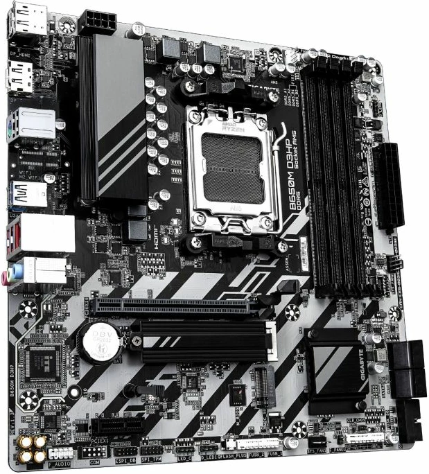 Pllakë amë GIGABYTE B650M D3HP, AMD AM5, mATX, DDR5, 192GB, 2x M.2, 2.5GbE