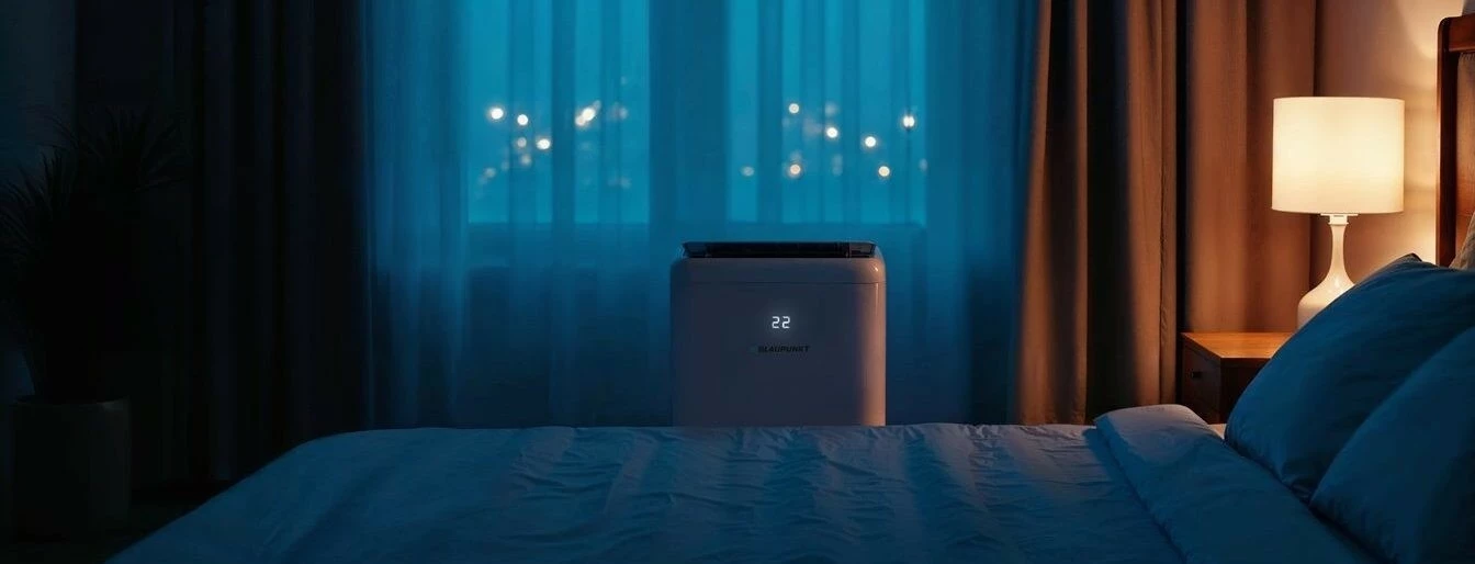 Kondicioner portabil Blaupunkt ACP309, 9000 BTU, Wi-Fi, i bardhë
