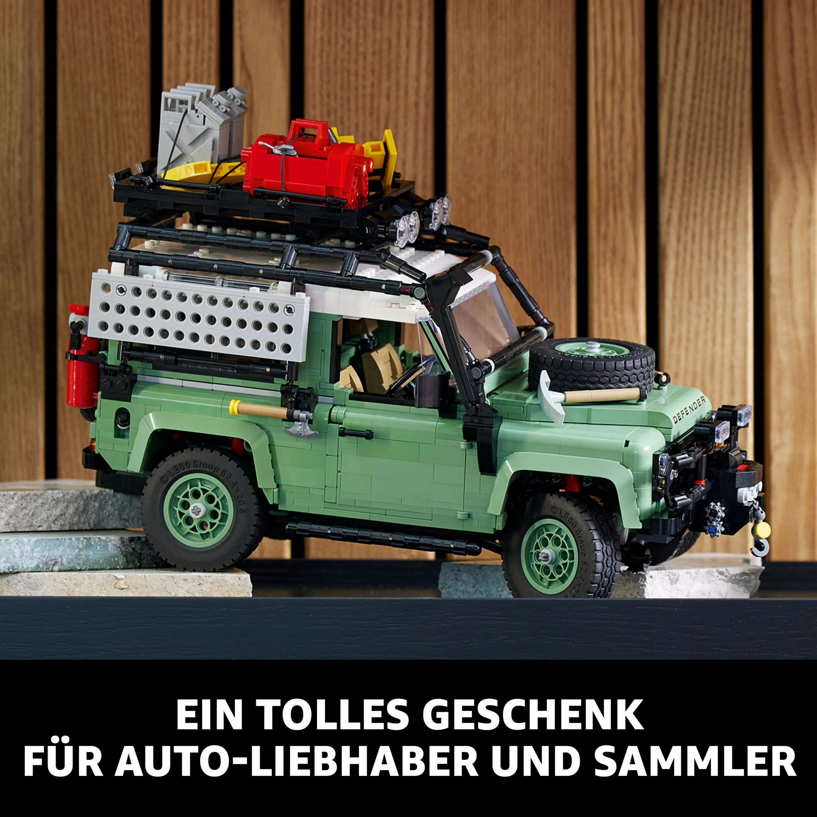 Set ndërtimi LEGO ICONS Land Rover Classic Defender 90, 2336 pjesë, Multikolor