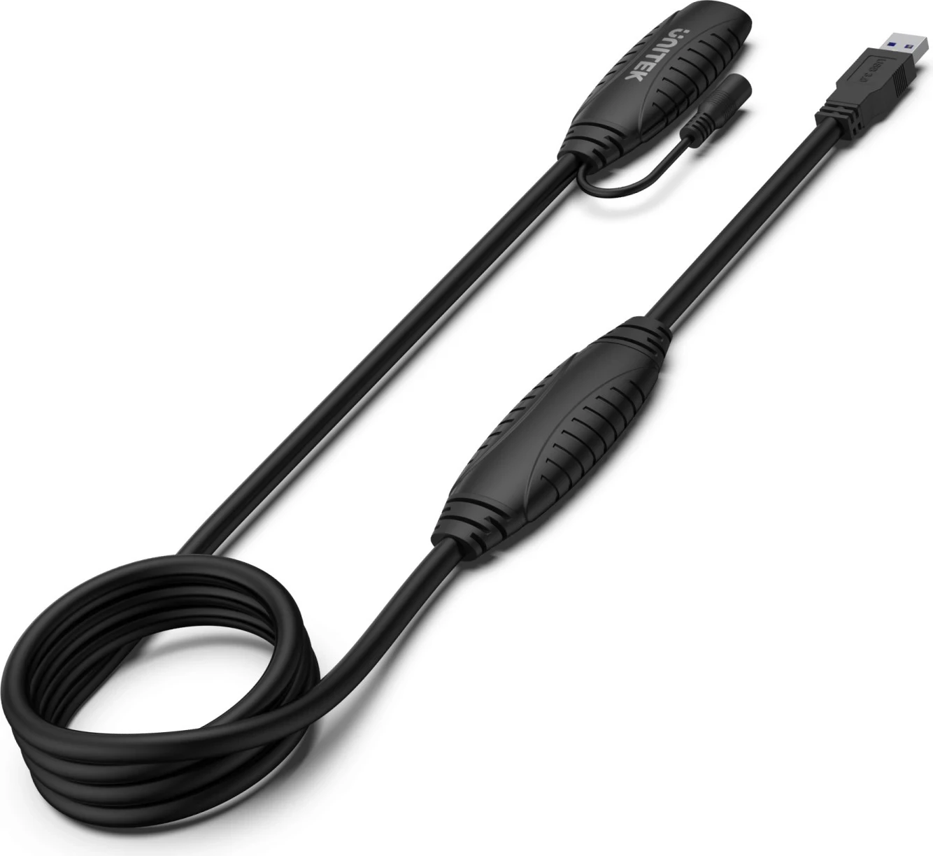 Kabllo USB Unitek, 15m, e zezë 