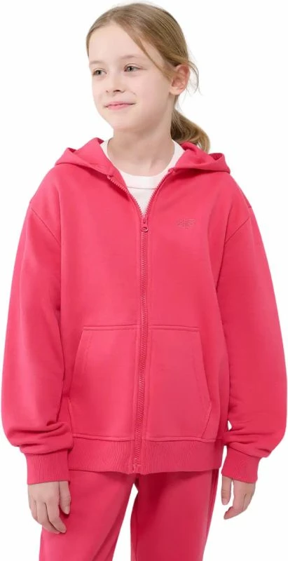 Duks me kapuç për fëmijë 4F, rozë