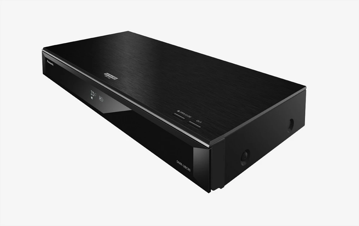 Regjistrues Blu-ray Panasonic DMR-UBC90, 2TB, 4K Ultra HD, HDR, Wi‑Fi, i zi