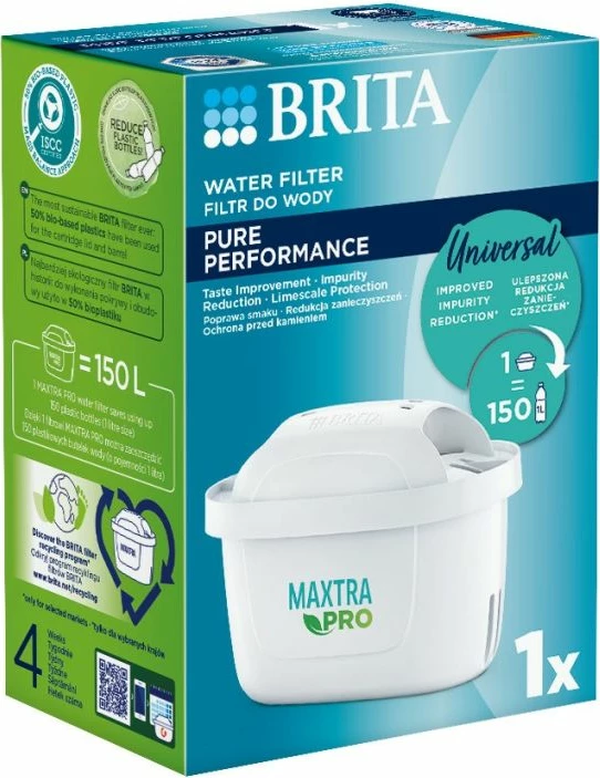 Filtër uji Brita MX+ Pro Pure Performance, 1 copë, i bardhë