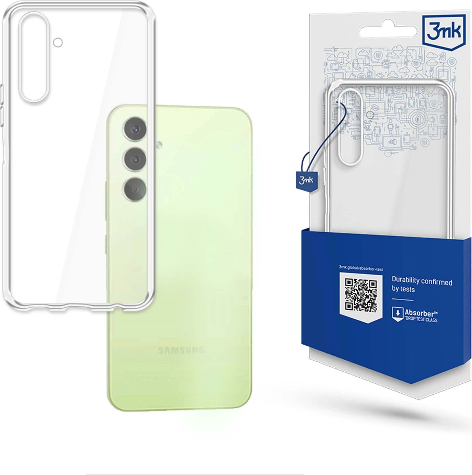 Mbështjellës 3mk Protection Clear Case për Samsung Galaxy A14 5G, Transparent