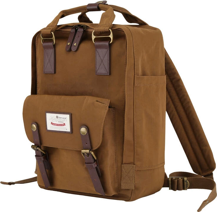 Çantë shpine Himawari 188L për laptop 14", kafe