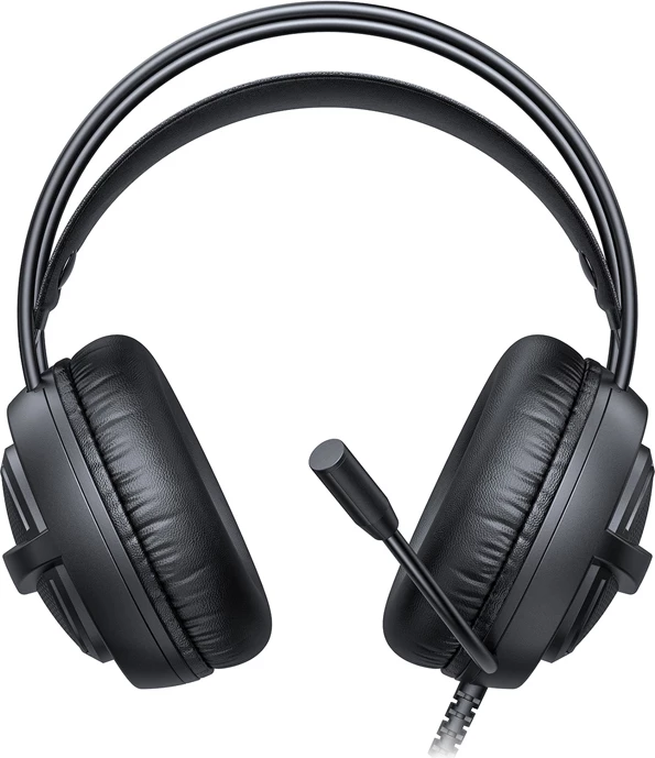 Kufje gaming ONIKUMA X88 me tel, on-ear, me mikrofon, RGB, të zeza