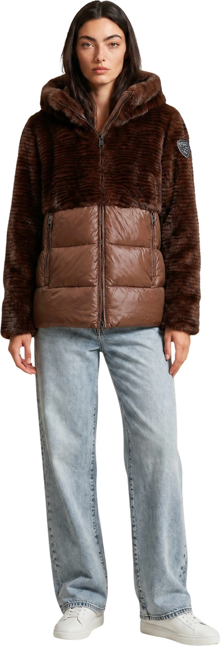Jakne për femra Blauer FANEVIL 26WBLDC02304, kafe [Madhësia: M]