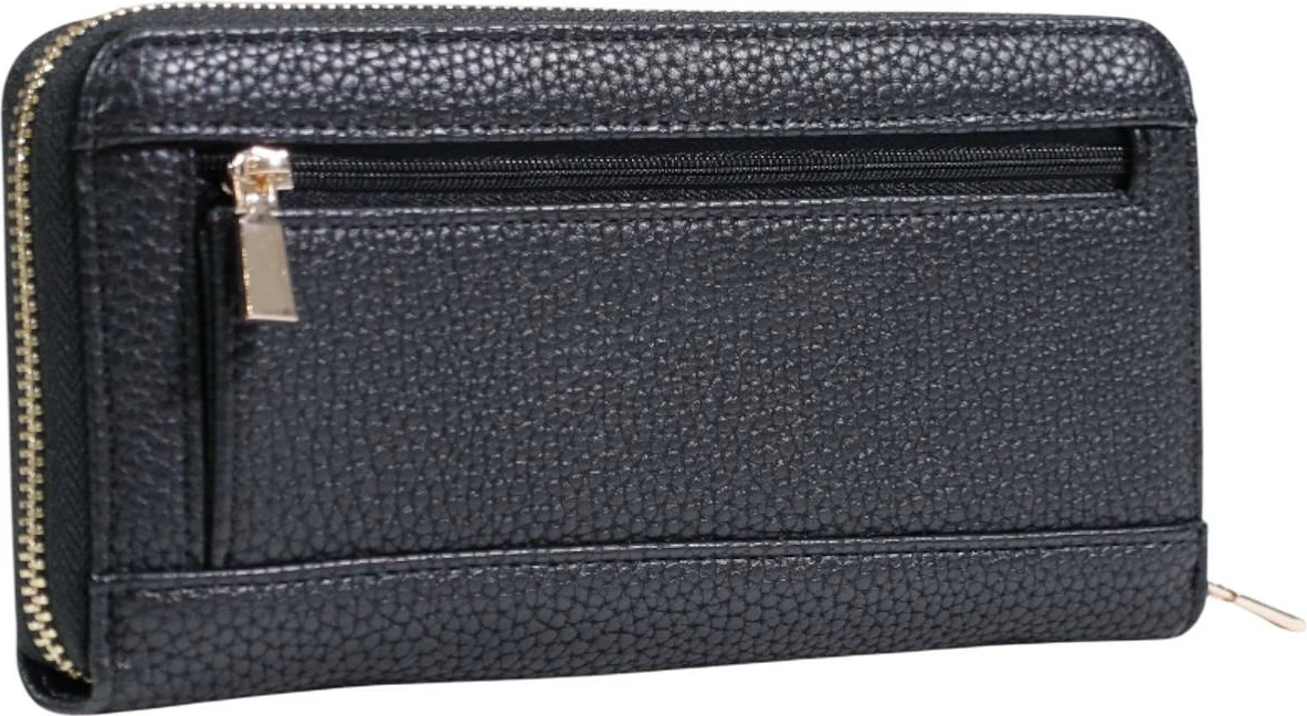 Portofol për femra Guess Brenton SLG LRG Zip Around SWPG96 48146, i zi