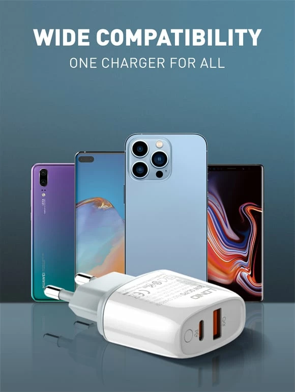 Karikues LDNIO A2424C (Bardhë)