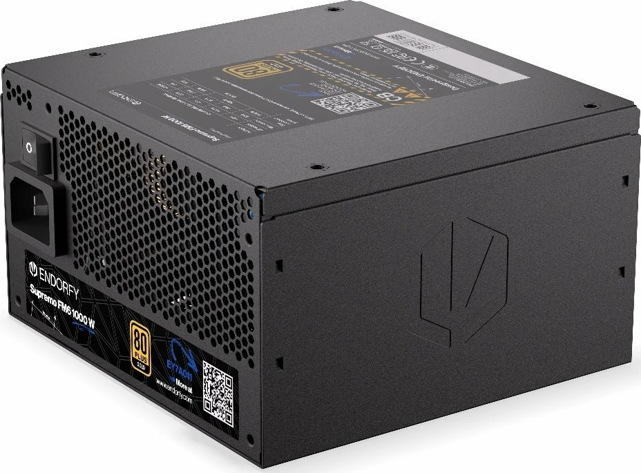 Furnizues energjie Endorfy Supremo FM6 EY7A011, 1000W, 80 Plus Gold, ATX 3.1, full modular, i zi