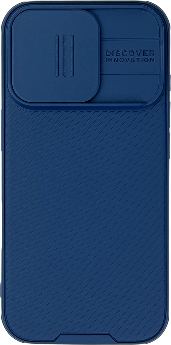 Mbështjellës Nillkin CamShield Pro Magnetic për iPhone 16 Pro, kaltër