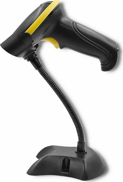 Mbajtës për skaner barkodi Qoltec 50859 universal, i zi